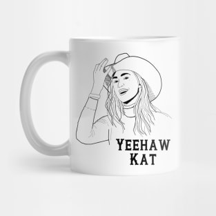 Yeehaw Kat - White Mug